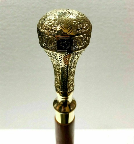 Vintage wooden walking - vintage, stick